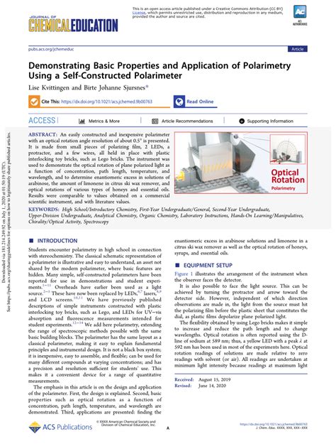 polarimeter instrument university of utah|Demonstrating Basic Properties and Application of .